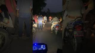 Bike accident bikeaccident shortvideo yamahafzx NepaYatri [upl. by Annatnom670]