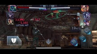 Playing Injustice 2 Solo raid  arena wars Day6 [upl. by God]