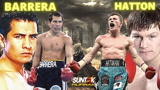 ANG PAGBABALIK NG 2 BOXING LEGENDS SA IBABAW NG RING  MARCO ANTONIO BARRERA VS RICKY HATON [upl. by Bilat]