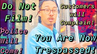 DreadLocks Fool Gets Educated By Police After Miserably Failing To Gets Us Trespassed Over Filming [upl. by Vudimir279]