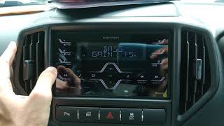 How to adjust equalizer on Proton Persona Standard same for Saga and Iriz Standard [upl. by Asiek]