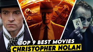 Christopher Nolan  Top 9 Best Movies in Hindi dubbed [upl. by Enehs421]