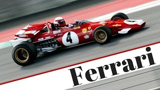 1970 Ferrari F1 312 B ex Clay Regazzoni  Flat12 engine Pure Sound [upl. by Dino14]