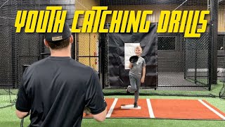 Youth Baseball Catching Drills Learn To Catch Properly [upl. by Yrrat267]