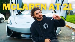 I BOUGHT MY DREAM SUPERCAR AT 21 MCLAREN [upl. by Chastain]