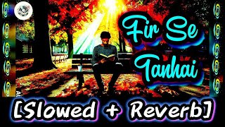 Fir Se Tanhai  Slowed  Reverb  Geetlofi [upl. by Aisitel]