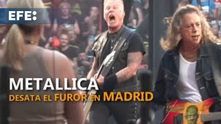 Metallica desata el furor en Madrid [upl. by Guimond]