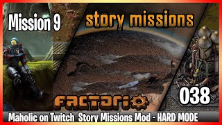 ⚙️Factorio ➡️ Mission 9 Part 14 ✅ Story Missions Scenario Mod 🏭⚙️ Gameplay [upl. by Eseerehs]