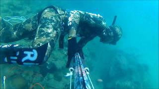 18 Pescando em Barra Grande Península de Maraú  Edcley Pesca Sub [upl. by Irabaj441]