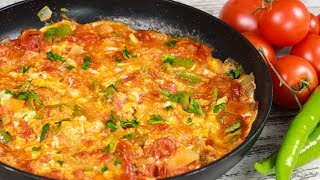 Menemen  Shakshuka  Türkisches Frühstück [upl. by Annalla]