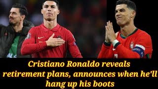 cristiano ronaldo retirement  ronaldo retirement plan  ronaldo retirement news  ronaldo al nassr [upl. by Emarie850]