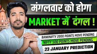 Nifty Prediction and Bank Nifty Analysis for Tuesday 23 January 2024 Bank Nifty Tomorrow [upl. by Assed]