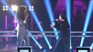 The Voice IT  Serie 2  Battle 1  Suor Cristina Scuccia Vs Luna Palumbo [upl. by Entsirhc229]