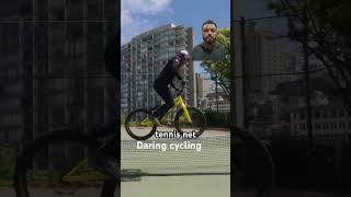 Cycling as daring mtb bikelanes mountainbike mtblife bmx mountainbiking automobile super [upl. by Zephaniah]