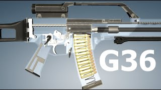 How a Heckler amp Koch G36 Rifle Works [upl. by Anatole]