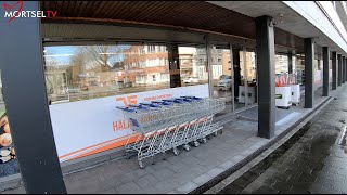 Nieuwe supermarkt in Mortsel quotVERSE MORTSELquot [upl. by Leviralc]