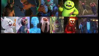 All Animation 2010s Villains Movies [upl. by Ulyram]