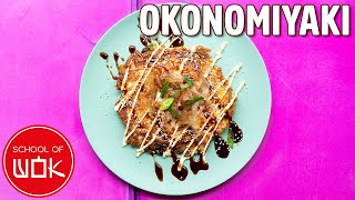 Easy amp Delicious Okonomiyaki Recipe [upl. by Arracot859]