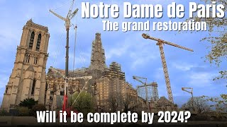 🇫🇷 Paris Notre Dame Restoration [upl. by Buffo]