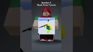 Top 3 Best Tycoons On Roblox 🪖😲 [upl. by Nylekcaj]