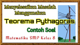 penerapan teorema pythagoras dalam kehidupan sehari hari [upl. by Ahsenauj]