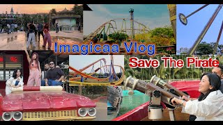 Imagicaa Theme Park Rides Khopoli  Imagicaa adventure  Imagicaa vlog  Arunachal Girls In Imagicaa [upl. by Felix]