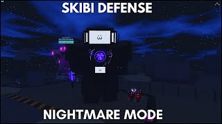 GETTING TO WAVE 26 ON NIGHTMARE MODE  CHAPTER 4 SKIBI DEFENSE [upl. by Iago]