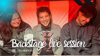 LOS SABUESOS  BACKSTAGE  LIVE SESSION 2023 [upl. by Eivad]