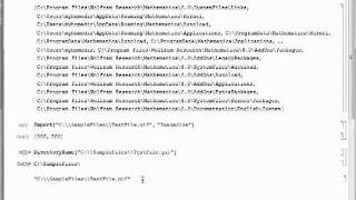 Mathematica How To How to Insert a File Path [upl. by Laban817]