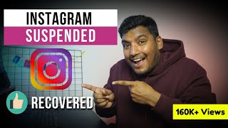 How to Recover Suspended Instagram Account II Instagram Suspended Account [upl. by Gleda]