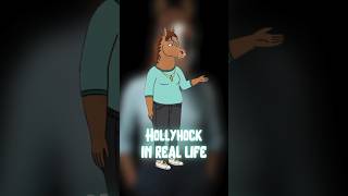 HOLLYHOCK FROM BOJACK HORSEMAN🐴 IN REAL LIFEbojackhorseman celebrityculture hollywood [upl. by Nylaroc190]