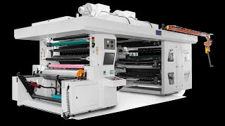 4 color Flexo Printing machine supplier from China [upl. by Aititel650]