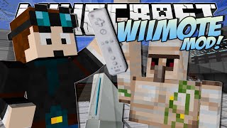 Minecraft  WiiMOTE MOD Control ANY Mob Create Explosions and More  Mod Showcase [upl. by Merceer]