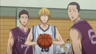 Kuroko No Basket Kise first match with Kuroko [upl. by Fayola]