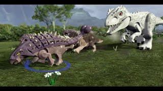 LEGO Jurassic World  Jurassic World  Indominus Rex Escape  Bonus Level [upl. by Airat480]