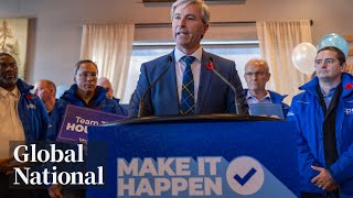 Global National Oct 27 2024  Nova Scotia premier calls snap election [upl. by Sackville]