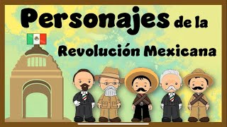 Personajes de la Revolución Mexicana [upl. by Biddick487]