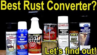 Best Rust Converter POR15 Eastwood Rustoleum Rust Reformer Gemplers [upl. by Henigman]