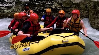 Shtegtim Rafting studentet hollandeze ne Osum [upl. by Eilatam]