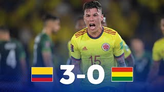 Eliminatorias  Colombia 30 Bolivia  Fecha 17 [upl. by Ertnod]