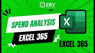 Spend Analysis with Excel 365 [upl. by Harac]