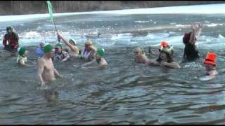 Ferchland Eisbaden  25 Winterschwimmen  2011 [upl. by Tudor]