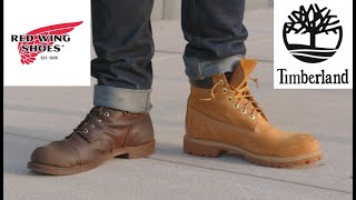 RED WING VS TIMBERLAND  Which Is the Better Boot [upl. by Monteria755]