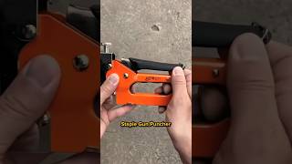 Get this Staple Gun Puncher to make punching nails a LOT easier 🛠️🔥 tools besttools staplegun [upl. by Noived]