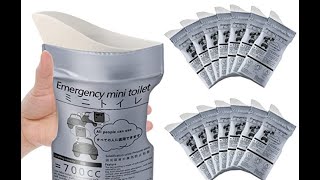 Moodooy Disposable Emergency Urinal Bag [upl. by Mathews]