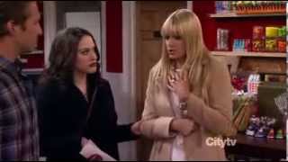 2 Broke Girls  Figuracce Caroline Episodio 2x06 [upl. by Ellehcor]