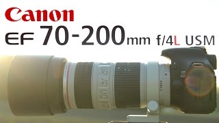 Canon 70200 f4 L IS Review [upl. by Miru585]