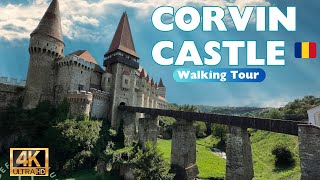 Fairytale Fortress of Transylvania 🇷🇴 Corvin Castle Complete Tour [upl. by Ehpotsirhc]