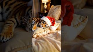 🎅 “Santa’s Tiniest Tiger 🐯 Can Christmas Get Any Cuter” 🎄 [upl. by Kandace]