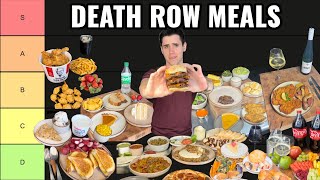 Ranking EVERY Death Row Meal  Part 1 [upl. by Hobart]